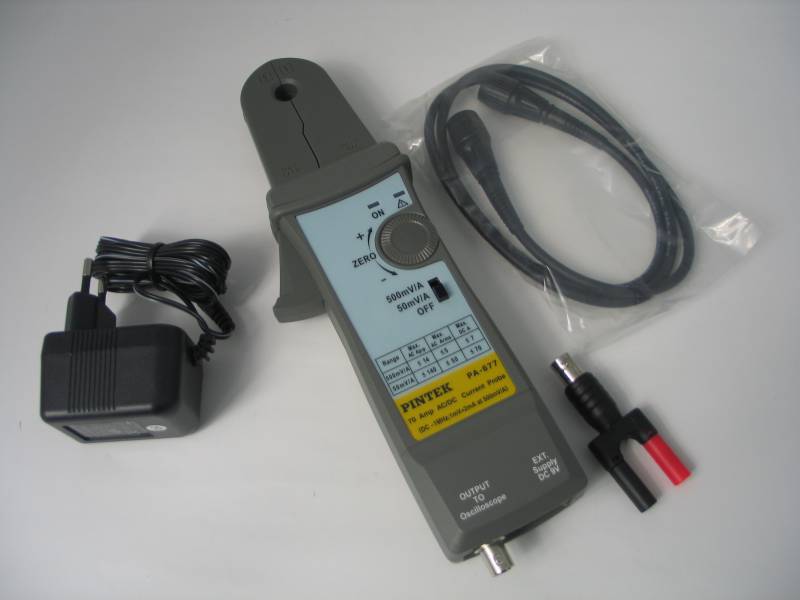 Sonda prądowa AC i DC PA-677 Pintek - Pasmo: DC - 1 MHz