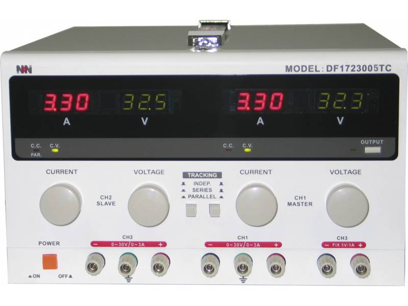 Zasilacz laboratoryjny DF1723005TC NDN - 2x30V, 2x5A
