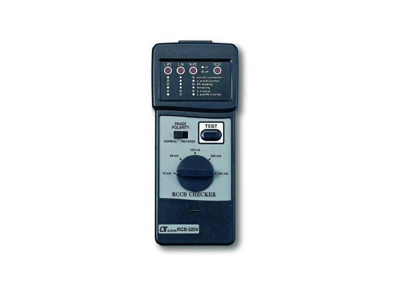 Tester Wyłączników Różnicowoprądowych Lutron RCB-220V