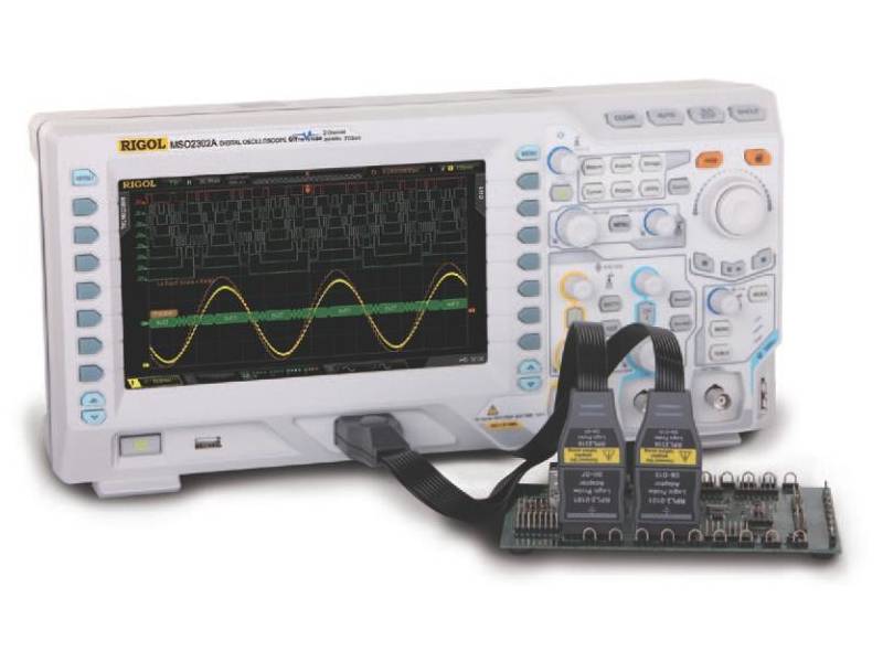 Oscyloskop cyfrowy MSO2202A-S Rigol 200MHz, 2 kanały seria MSO2000
