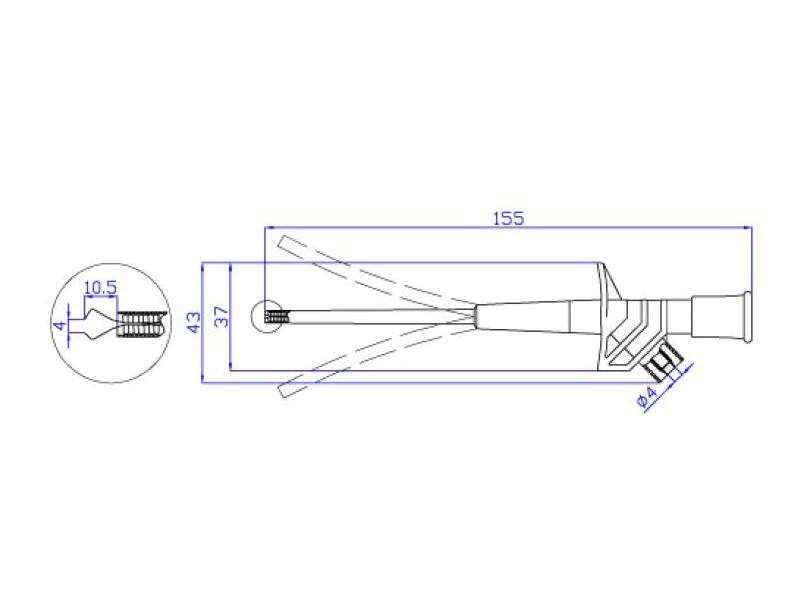 20.169 Przejściówka banan-chwytak NDN