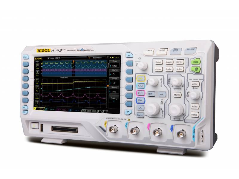Rigol Oscyloskop Cyfrowy DS1104Z-S Plus 100MHz, 4 kanały