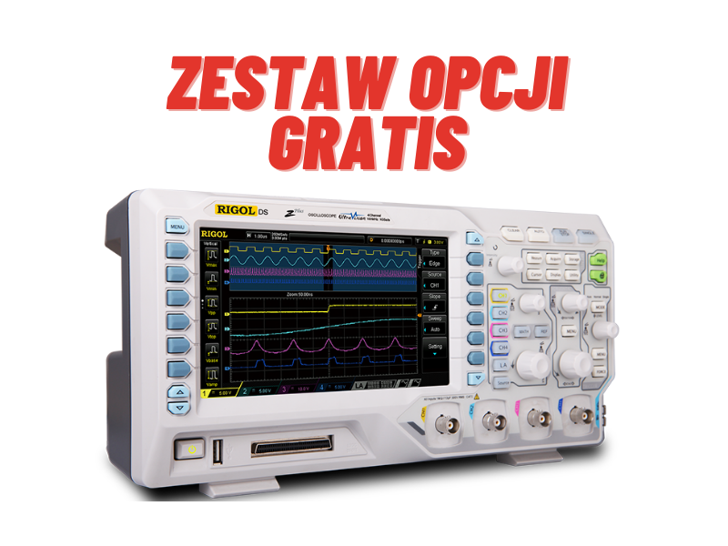 Rigol Oscyloskop Cyfrowy DS1104Z Plus 100MHz, 4 kanały