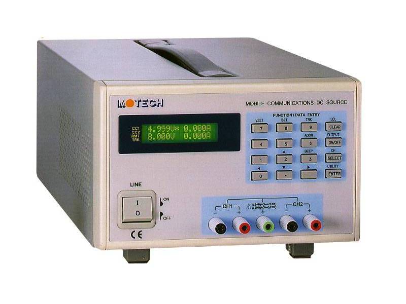 PPS1201 GSM Motech Programowalny zasilacz laboratoryjny 2 x 0~8V, 0~3A