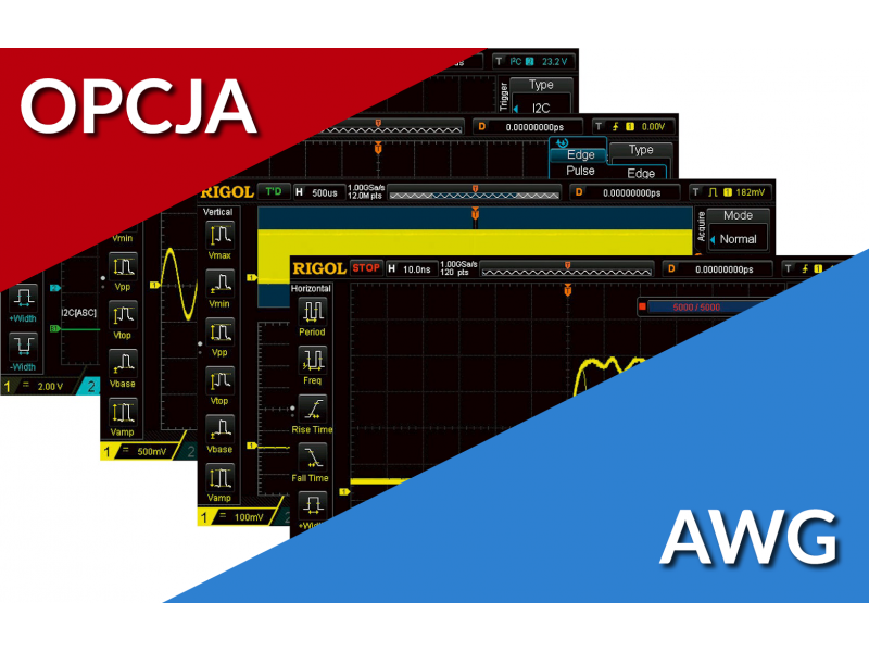 Oscyloskop cyfrowy RIGOL seria MSO5000E