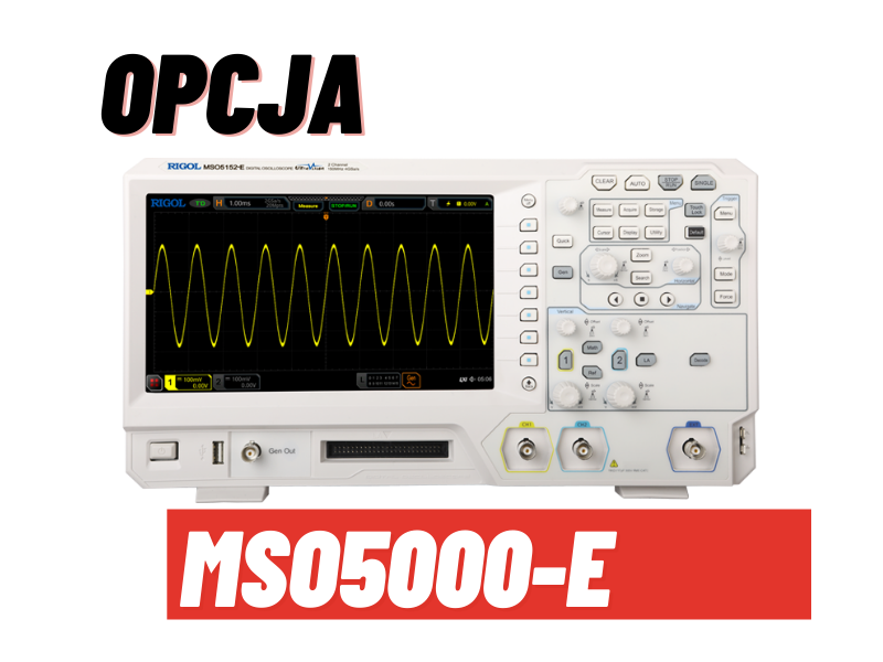 Oscyloskop cyfrowy RIGOL seria MSO5000E