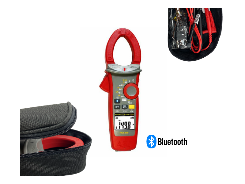 Miernik cęgowy APPA 158B - AC/DC do 1000A, dokł. 1,5%, TrueRMS, Bluetooth