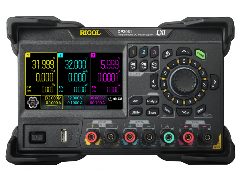Programowalny Zasilacz DC Rigol DP2031 220 Watt, 3 kanały