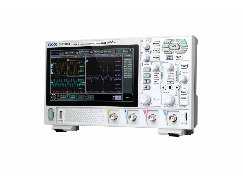 12-bit Oscyloskop RIGOL DHO804 4CH 70MHz 1.25GSa/s seria DHO800