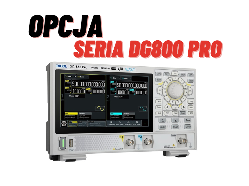 Rigol OPCJA DG800 Pro-3RL Opcja rozszerzenia pamięci do 8Mpts/kanał