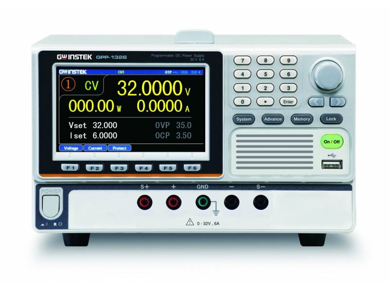 GPP-1326 programowalny zasilacz DC 1CH 32V/6A GWinstek