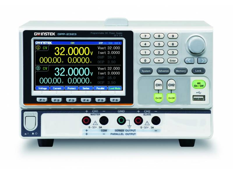 GPP-2323 programowalny zasilacz DC 2CH, 32V/3A GWinstek