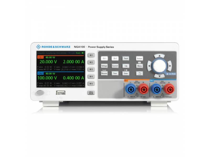 Rohde&Schwarz NGA142COMa Zasilacz DC 2 x 100V/2A