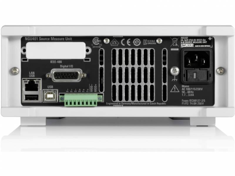 Rohde&Schwarz NGU401 Czterokwadrantowa jednostka pomiaru źródła (SMU), 60W