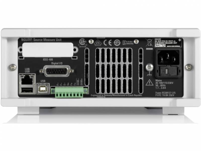 Rohde&Schwarz NGU201 Dwukwadrantowa jednostka pomiaru źródła (SMU), 60W