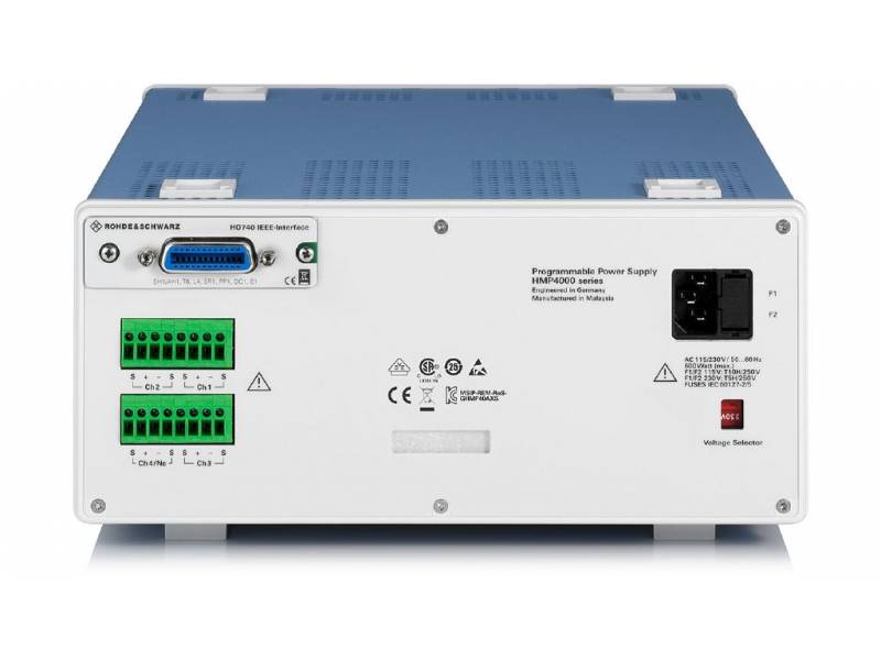 Rohde&Schwarz HMP4040COM Zasilacz laboratoryjny 4 x 32V/10A, moc wyjściowa maks. 384W PROMOCJA