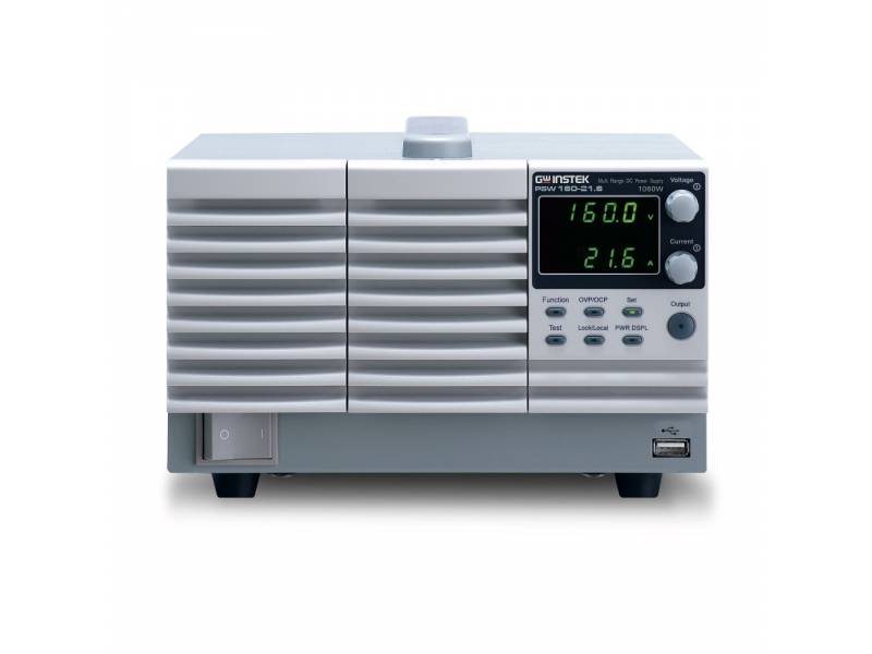 PSW 160-21.6 programowalny zasilacz laboratoryjny (160V/21.6A/1080W) GWinstek