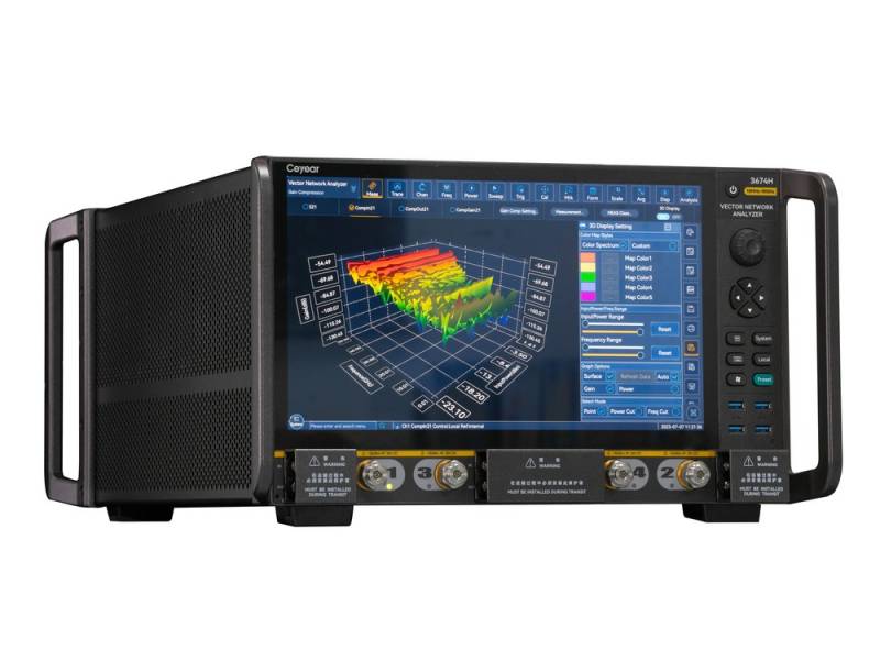 Ceyear 3674B Wektorowy analizator sieci 500 Hz - 9 GHz