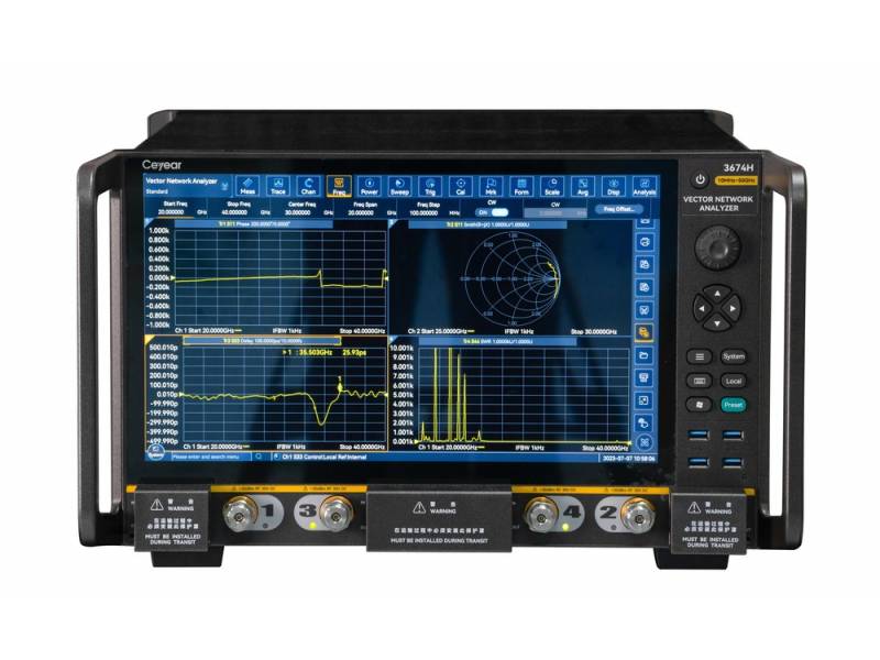 Ceyear 3674B Wektorowy analizator sieci 500 Hz - 9 GHz