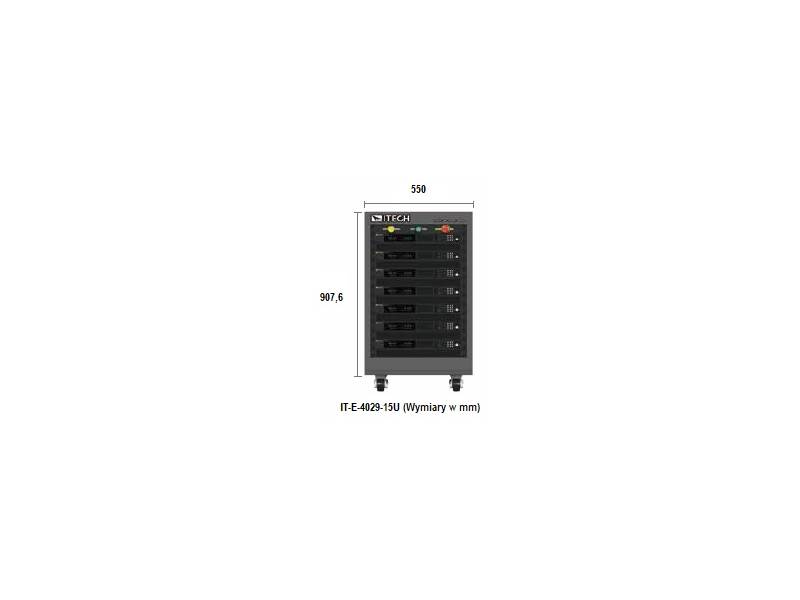 ITECH IT-M3903B-10-340 - system zasilania regeneracyjnego DC (-2,4÷3,4 kW/10 V/-240÷340 A) seria IT-M3900B