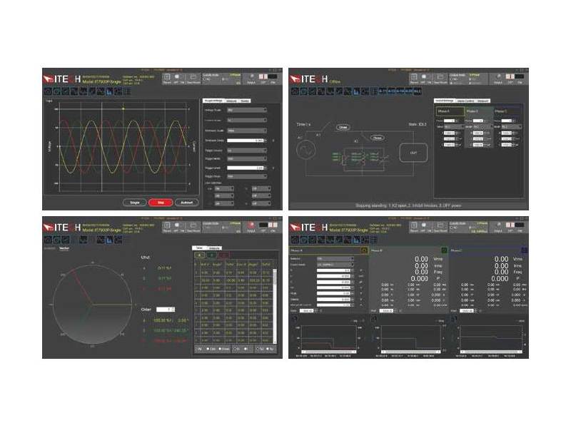 ITECH IT7915P-350-90 - regeneracyjny symulator sieci elektroenergetycznej (15 kVA, 350 V, 90 A) seria IT7900P