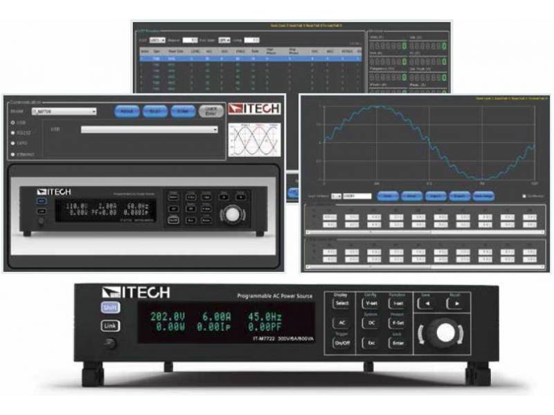 ITECH IT-M7722D - programowany zasilacz AC/DC małej mocy (300 VA/300 W, 300 V, 3 A) seria IT-M7700