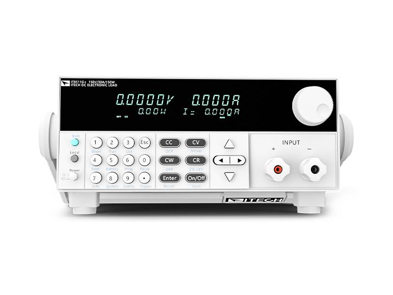 ITECH IT8511G+ - programowane obciążenie elektroniczne DC (150 W, 150 V, 30 A) seria IT8500G+