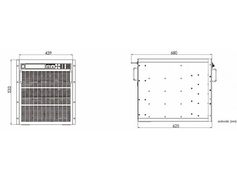 ITECH IT8830- obciążenie elektroniczne DC dużej mocy (10 kW, 120 V, 500 A) seria IT8800