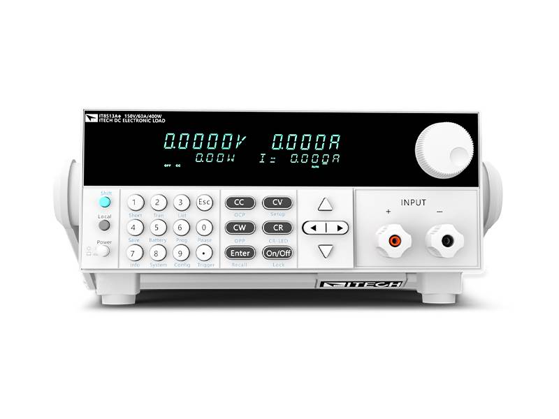 ITECH IT8512B+ - programowane obciążenie elektroniczne DC (300 W, 500 V, 15 A) seria IT8500+