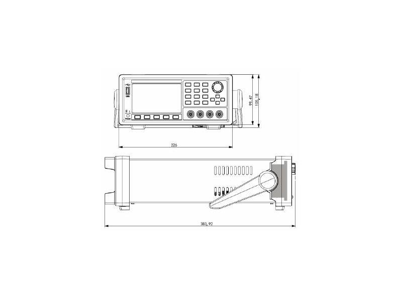 ITECH IT5101H - tester akumulatorów (3 mΩ - 3 kΩ, -1000 V - +1000 V) seria IT5100