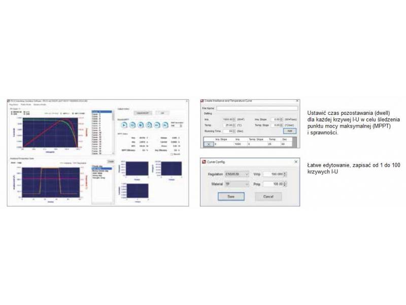 ITECH SAS1000 - oprogramowanie do symulacji solarnej sieci elektroenergetycznej