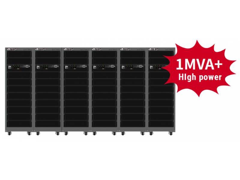 ITECH IT78168E-350-840 zasilacz AC dużej mocy (169kVA, 350V, 840A) seria IT7800E