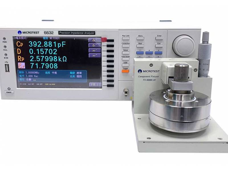 Microtest 6632-1 Analizator Impedancji 10Hz - 1MHz, dokł. 0,08%
