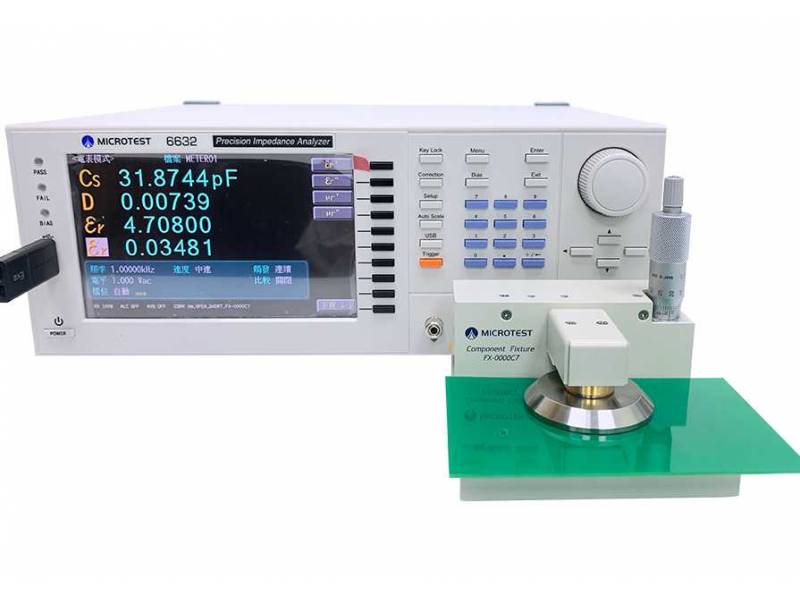 Microtest 6632-1 Analizator Impedancji 10Hz - 1MHz, dokł. 0,08%