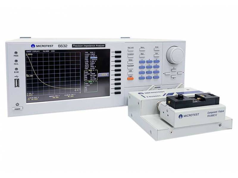Microtest 6632-1 Analizator Impedancji 10Hz - 1MHz, dokł. 0,08%