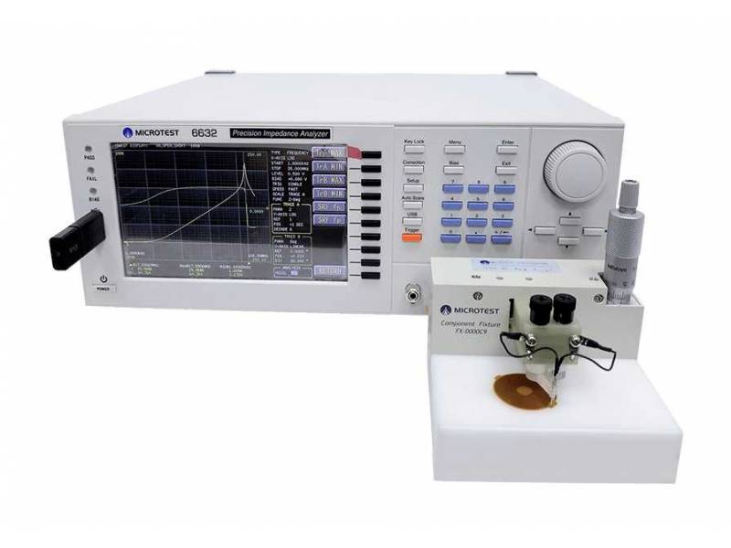 Microtest 6632-1 Analizator Impedancji 10Hz - 1MHz, dokł. 0,08%