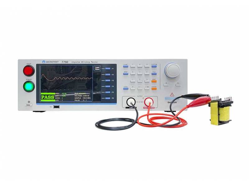 Tester uzwojeń impulsowych Microtest 7750