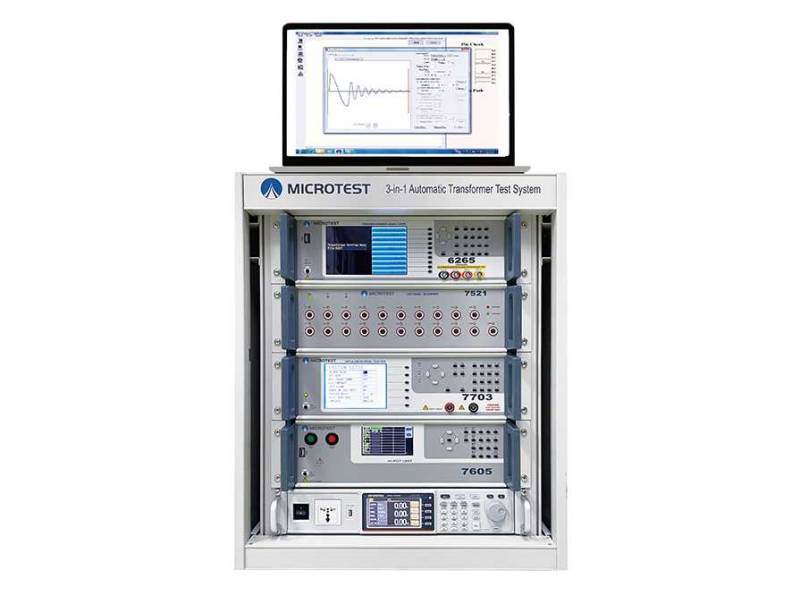 Microtest 9560 Kompleksowy system testowania transformatorów 3w1 + Źródło AC