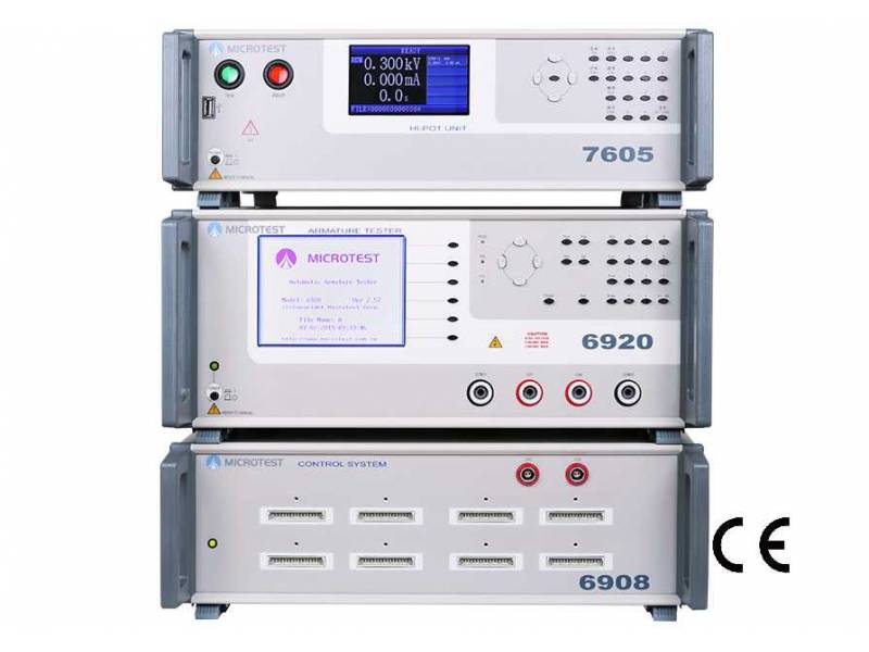 System testowania wirnika silnika Microtest MT-6920