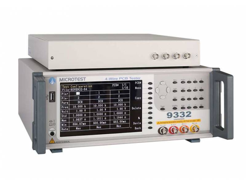 Microtest 9332 Mostek wielokanałowy RLC 10Hz - 200kHz, dokł. 0,1%