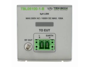 TBL05100-1-B 5uH 100A Sieć stabilizacji impedancji linii LISN